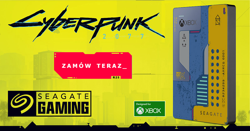 Obrazek limitowanej edycji Xbox'a w stylu Cyberpunk 2077